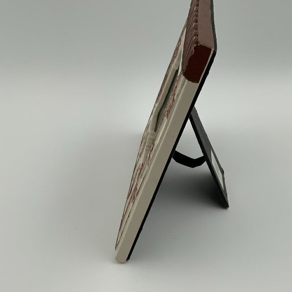 2008 The Encore Group Spiritual Harvest Glazed Cross Creme Frame 4 x 6 - Picture 5 of 9